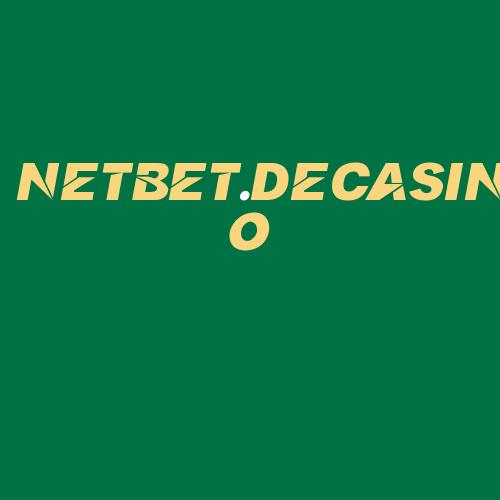 Logo da NETBET.DECASINO